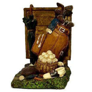 GOLF Theme Book Ends 3D design by AVERY Creations 1998